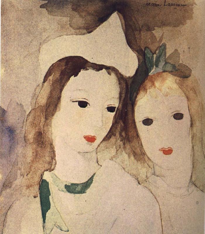 Marie Laurencin Two children oil painting image